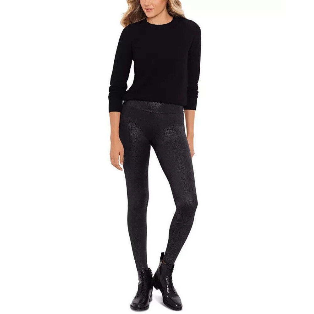 Miraclesuit Black Pixie Dust Shaping Athleisure Leggings Small S